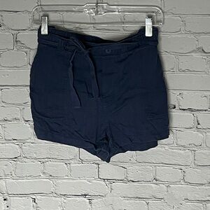 Aerie High Waist Dark Blue Shorts